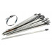 Stainless Steel Ball Lock Cable Ties, SS304, 4.6x360mm, pack of 100
